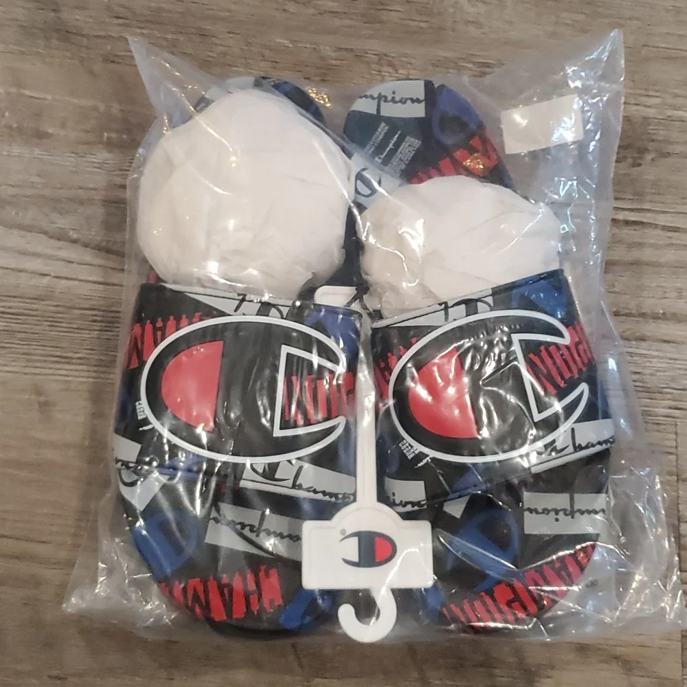 Champion IPO  Circular Logo Slide Sandals Size 11 - Picture 2 of 2